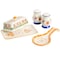 Laurie Gates Tierra 4 Piece Hand Painted Ceramic Tableware Accessory Set 130962.04RR - alternate 1