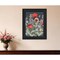Homeroots Summer Garden Buzz Black Framed Print Wall Art 529870 - alternate 4