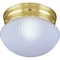 Boston Harbor Single Light Round Ceiling Fixture, 120 V, 60 W, 1-Lamp, A19 or CFL Lamp F13BB01-68623L - alternate 3