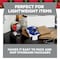 Scotch Packing Tape, 2.2 mil Thick, 1.9 in W x 54.6 yd L, 3 in Core Dia., Clear, 3 PK 3350-3 - alternate 8