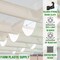 Farm Plastic Supply White Shade Cloth, 50%, Mesh Fabric for Fence Privacy Screen, Wind Screen, 6ftx20ft Z-WShadeCloth-4002 - alternate 7