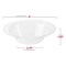Smarty Had A Party 5 oz. Clear Economy Round Plastic Dessert Bowls, 120PK 115CL-CASE - alternate 7