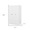 Homeroots White Bedroom Set 601927 - alternate 7
