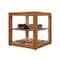 Koolmore 15 In. Artisan Wooden Bakery Display Square Case 1 Cu ft, light color KM-BDW-15L - alternate 7