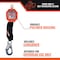 Malta Dynamics Pygmy Hog Self-Retracting Lifeline, 11 ft. Length, 2 Leg(s), 310 lb Weight Capacity C7201D-G2 - alternate 7