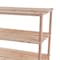 Lavish Home Shoe Storage Rack 4-Tier Wood Shoe Organizer Shelf Holds 12 Pairs Sneakers or Boots, Light Oak 83-10-4 - alternate 6