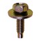Auveco Hex Head Sems Body Bolt 1/4in-20 x 7/8in, 50PK 17034 - alternate 1