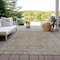 Homeroots 3' X 5' Tan Gray And Brown Oriental Washable Indoor Outdoor Area Rug 604719 - alternate 8