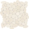 Daltile Pebble Oasis Natural Stone Flat Pebble Mosaic 12in x 12in in Tumbled Icicle, 11PK PB18FLTPEBMSTM - alternate 1