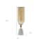 Homeroots 19" Gold And White Glass And Marble Table Vase 565436 - alternate 6