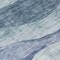 Homeroots 8' Light Blue And Dark Blue Round Abstract Washable Indoor Outdoor Area Rug 604967 - alternate 8