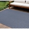 Homeroots 10' X 14' Blue And Beige Geometric Indoor Outdoor Area Rug 556317 - alternate 6