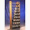Wood Shed Wood Shed 901 Solid Oak 9 Row Dowel CD Rack 901 - alternate 2