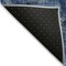 Homeroots 9' X 12' Navy Blue And Sky Blue Abstract Washable Indoor Outdoor Area Rug 587126 - alternate 9