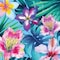Homeroots Set Of Two Succulents Paradise and Tropical Flowers White Framed Print Wall Art, 2PK 408077 - alternate 4