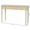 Bali & Pari Leeba Console Table  with Fluted Wood and Scalloped Framing 270-14792-ZORO - alternate 8