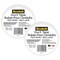 Scotch Duct Tape for Artists, 1.88 in x 20 yd (48 mm x 18.2 m), White, 2PK 920-WHT-C - alternate 1