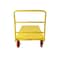 5Seconds Brand STEEL STRONG Platform Cart 60X30 w/ 3000Lb Capacity, 8" Red Swivel Wheels With Lock, Diamond Plated 555037 - alternate 4