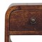 Homeroots 16" Brown Solid Wood Square One Drawer Nightstand 651570 - alternate 12