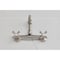 Kingston Brass Two-Handle Wall Mount Bridge Kitchen Faucet, Brushed Nickel KS3258AX - alternate 6