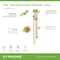 Symmons Dia HydroMersion Single Handle Shower Faucet Trim Kit  with Hand Spray (Valve not Included) S3598BBBZ15TRM - alternate 3