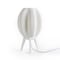 Jonathan Y Wavy 16.5" Modern Contemporary Plant-Based PLA 3D Printed Dimmable LED Table Lamp, White USA1000B - alternate 8