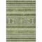 Homeroots 5' X 8' Olive Green And Artichoke Green Southwestern Washable Indoor Outdoor Area Rug 582837 - alternate 8