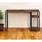 Homeroots 47" Brown and Black Writing Desk 491435 - alternate 4