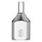 Milwaukee Tool Bit Socket, 1/4" Drive, Chrome, S2 Steel 45-34-1130 - alternate 1