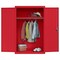 Sandusky Lee Heavy Duty Welded Steel Wardrobe Cabinet, 46x24x72, Red EAWR462472-01 - alternate 5
