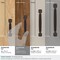Amerock Stature 3-3/4 in 96 mm Center-to-Center Oil Rubbed Bronze Cabinet Pull BP36887ORB - alternate 7