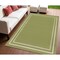 Homeroots 4' X 6' Green And Ivory Indoor Outdoor Area Rug 545509 - alternate 7
