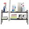 Home-Complete Under Sink Organizer 2 Tier Adjustable Shelf Organizer with 8 Removable Panels Organizers & Storage 82-50702-BL - alternate 7