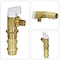 Everflow Icemaker Replacement Valve 1/2" Press Inlet x 1/4" Compression Outlet, Lead Free Brass 545R - alternate 6
