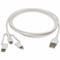 Eaton EATON Universal USB-A To Lightning USB Micro-b And USB-C Sync/charge Cable M101AB-004-LMCW - alternate 5