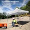 Ergodyne Single White Lightweight Pop-Up Tent - 10ft x 10ft 6001 - alternate 9