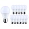 Satco 8.5 Watt LED A19 3000K CCT Medium Base Plastic 120 Volt, 12PK S14314 - alternate 1