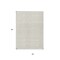Homeroots 5' X 8' Ivory And Beige Chevron Washable Indoor Outdoor Area Rug 612269 - alternate 8