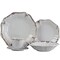 Elama Fleur De Lys 20-Piece Dinnerware Set in White ELM-FLEURDELYS-WHITE - alternate 6