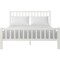 Homeroots Three Piece White Solid Wood Bedroom Set 523683 - alternate 9