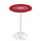 Holland Bar Stool Co 36" Chrome Montreal Canadiens Pub Table, 36" dia. Top L214C3636MonCan - alternate 1