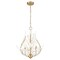 Z-Lite Claudine Modern Gold 4 Light Chandelier 353-18MGLD - alternate 6