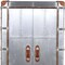 Homeroots 71in Silver Solid Wood and Aluminum Accent Cabinet Soft Close With Two Doors And One Drawer 489025 - alternate 7
