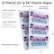 Signmission Snow Cones, Plastic Signs Only 24 Inch x 36 Inch, Corrugated Plastic, 2PK CSB-2436-2PACK-Snow Cones - alternate 2