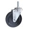 Service Caster 5 Inch Soft Rubber Wheel Swivel 1/2 Inch Threaded Stem Caster SCC-TS20S514-SRS-121315 - alternate 1