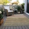 Homeroots 9' X 12' Tan And Beige Abstract Washable Indoor Outdoor Area Rug 618158 - alternate 8