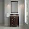 James Martin Vanities Brittany 30" Single Vanity, Burnished Mahogany, w/ 3 CM Tajnar Eclos Top 650-V30-BNM-3TJR - alternate 4