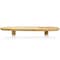 Gibson Home 17.7 Inch Sadler Narrow Wooden Serving Tray 129399.01 - alternate 7
