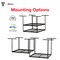 Shuntong Atlas Pro 4 x 8 ft Overhead Garage Storage Rack, 1250lbs Weight Capacity, Hammertone Finish AT-OH48PRO-HM - alternate 6