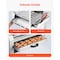 Vevor 18 Hot Dog 7 Roller Electric Grill Cooker Machine Bun Warmer Cover 1200W ASQ-07HC - alternate 5